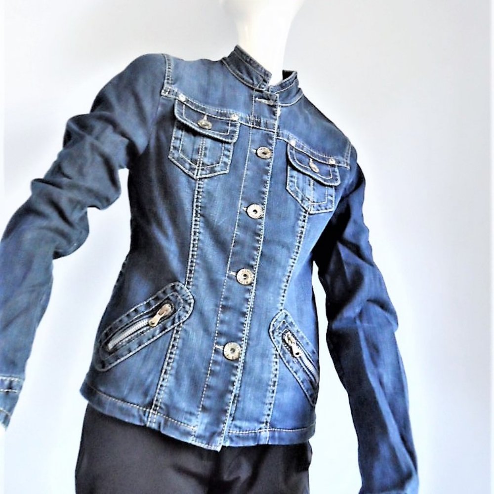 ORWELL JEANS JACKET 98% COTTON 2% LYCRA NWT